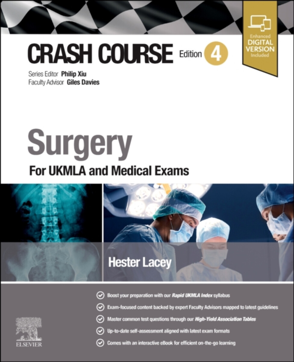 Kniha Crash Course Surgery