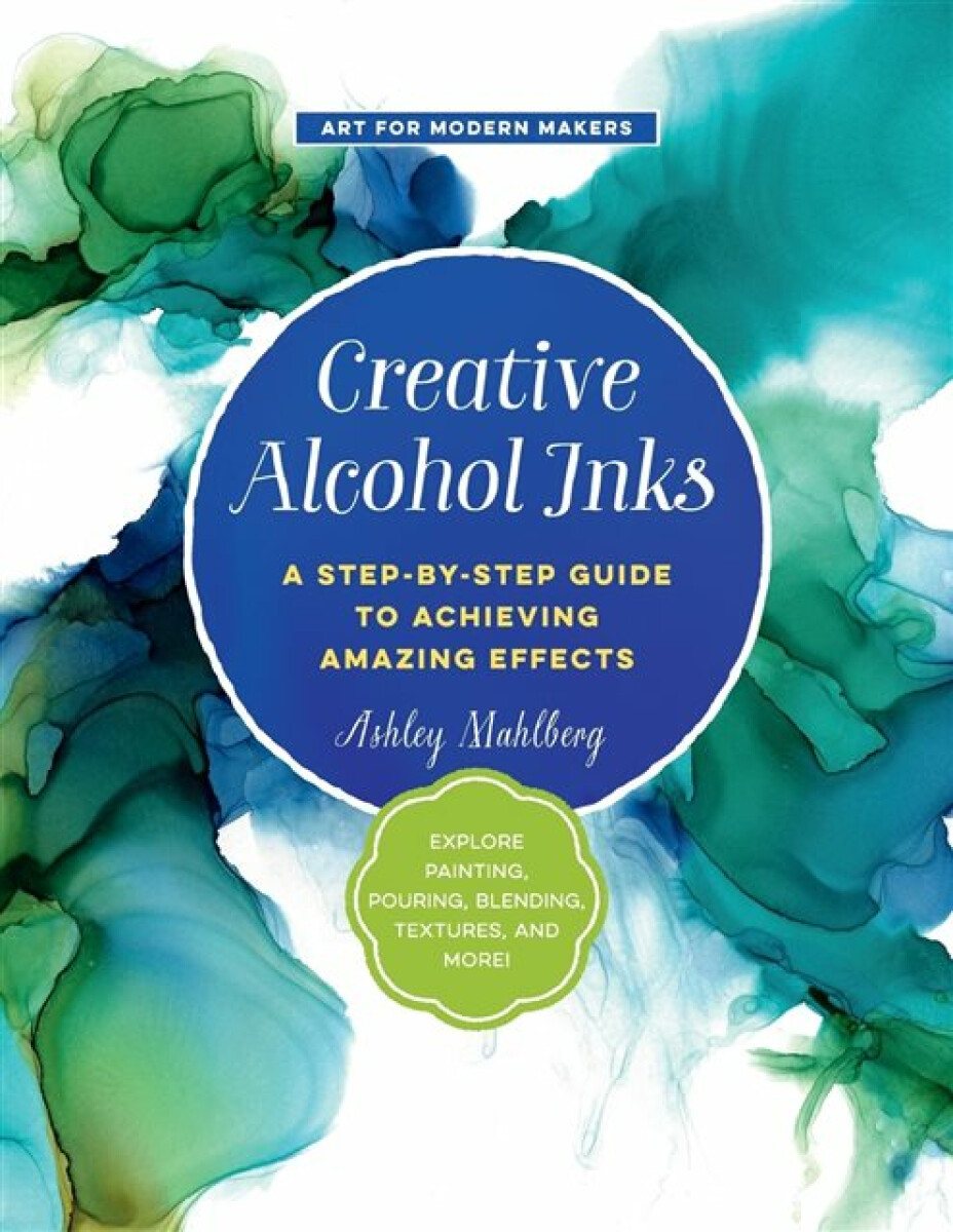 Kniha Creative Alcohol Inks