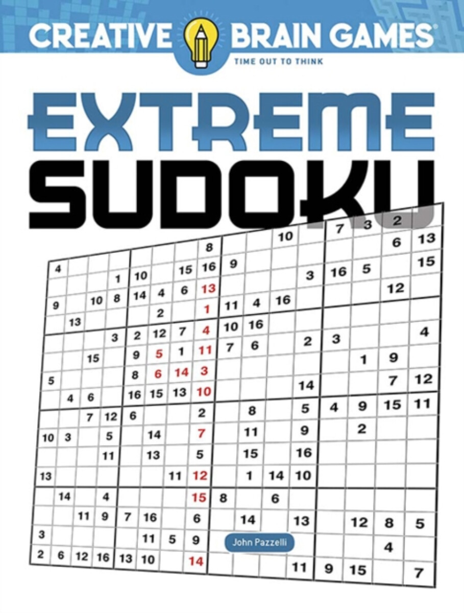 Kniha Creative Brain Games Extreme Sudoku