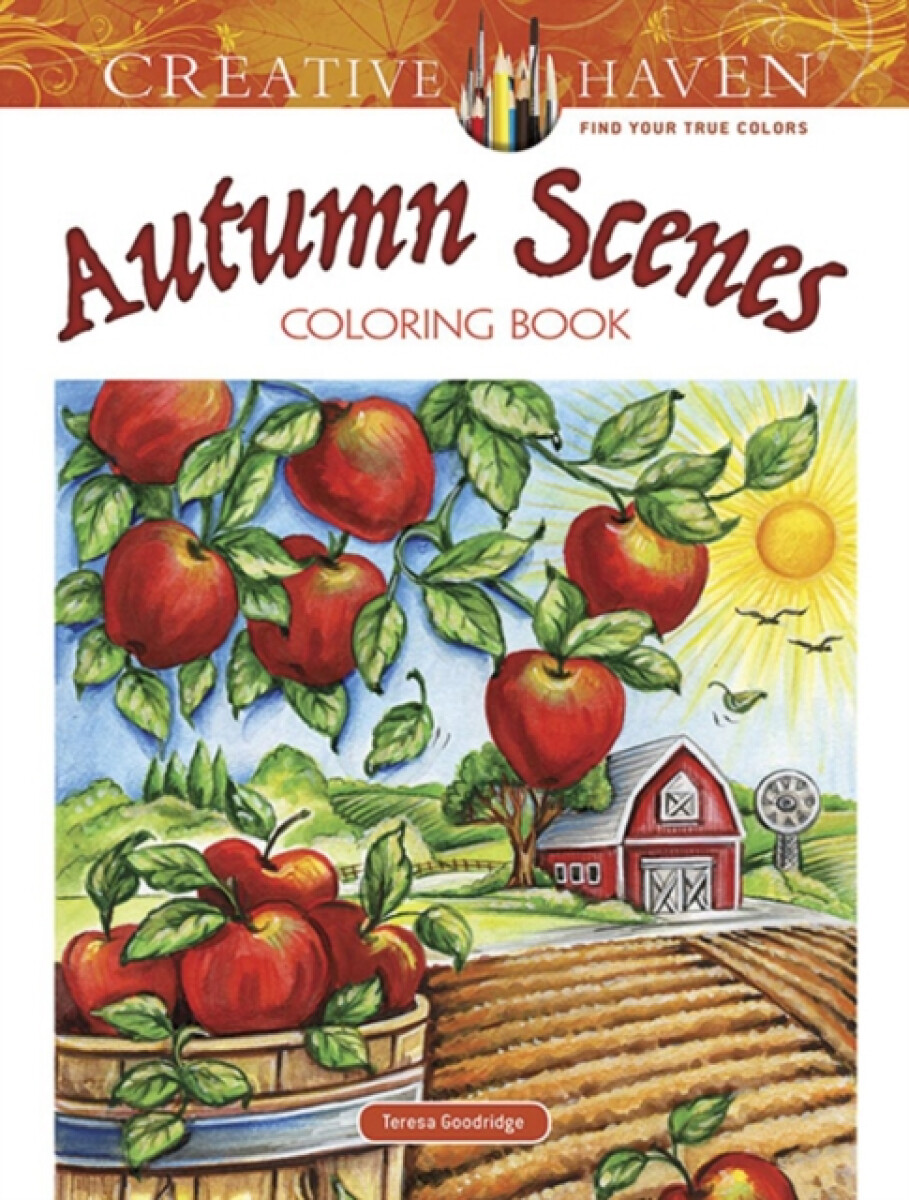 Kniha Creative Haven Autumn Scenes Coloring Book