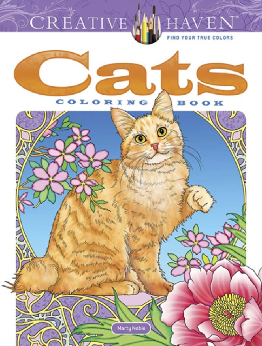 Kniha Creative Haven Cats Coloring Book