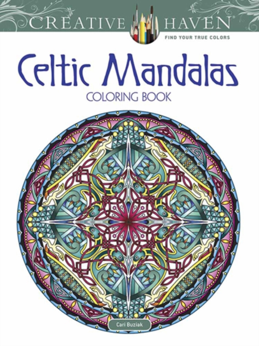 Kniha Creative Haven Celtic Mandalas Coloring Book