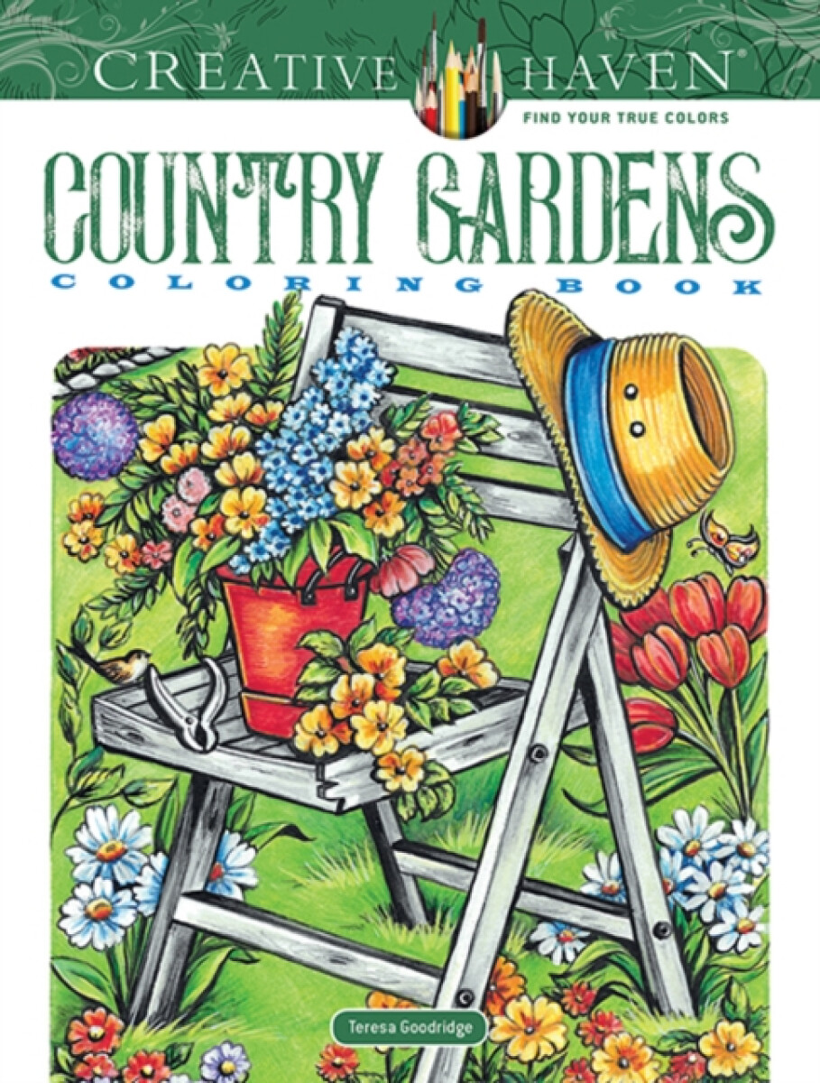 Kniha Creative Haven Country Gardens Coloring Book