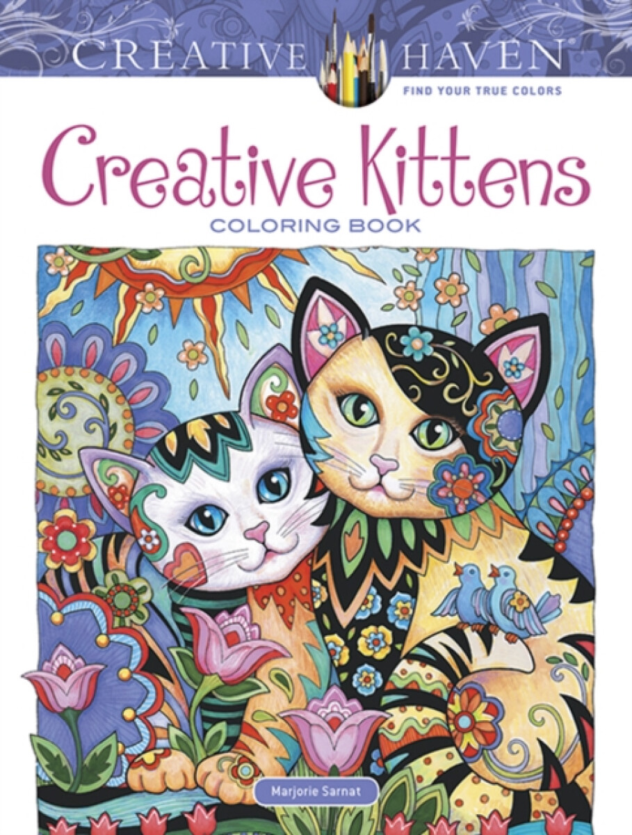 Kniha Creative Haven Creative Kittens Coloring Book