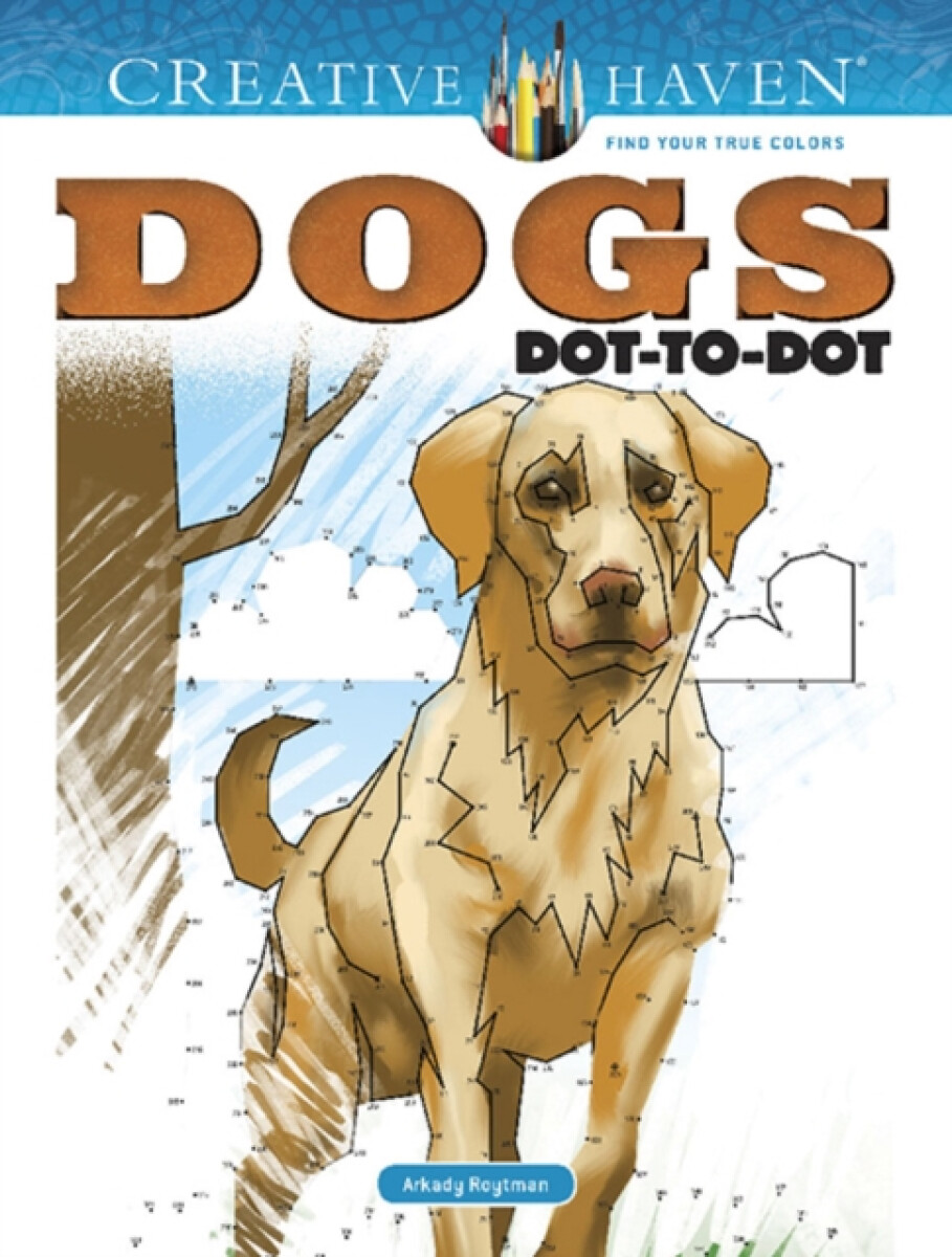 Kniha Creative Haven Dogs Dot-to-Dot