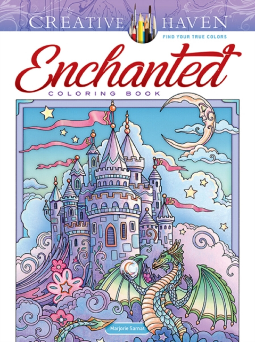 Kniha Creative Haven Enchanted Coloring Book