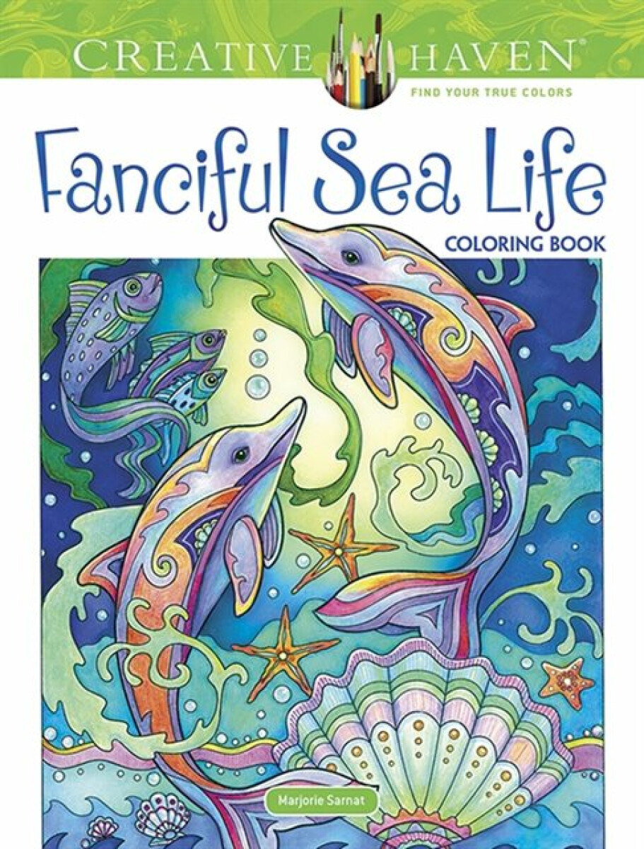 Kniha Creative Haven Fanciful Sea Life Coloring Book