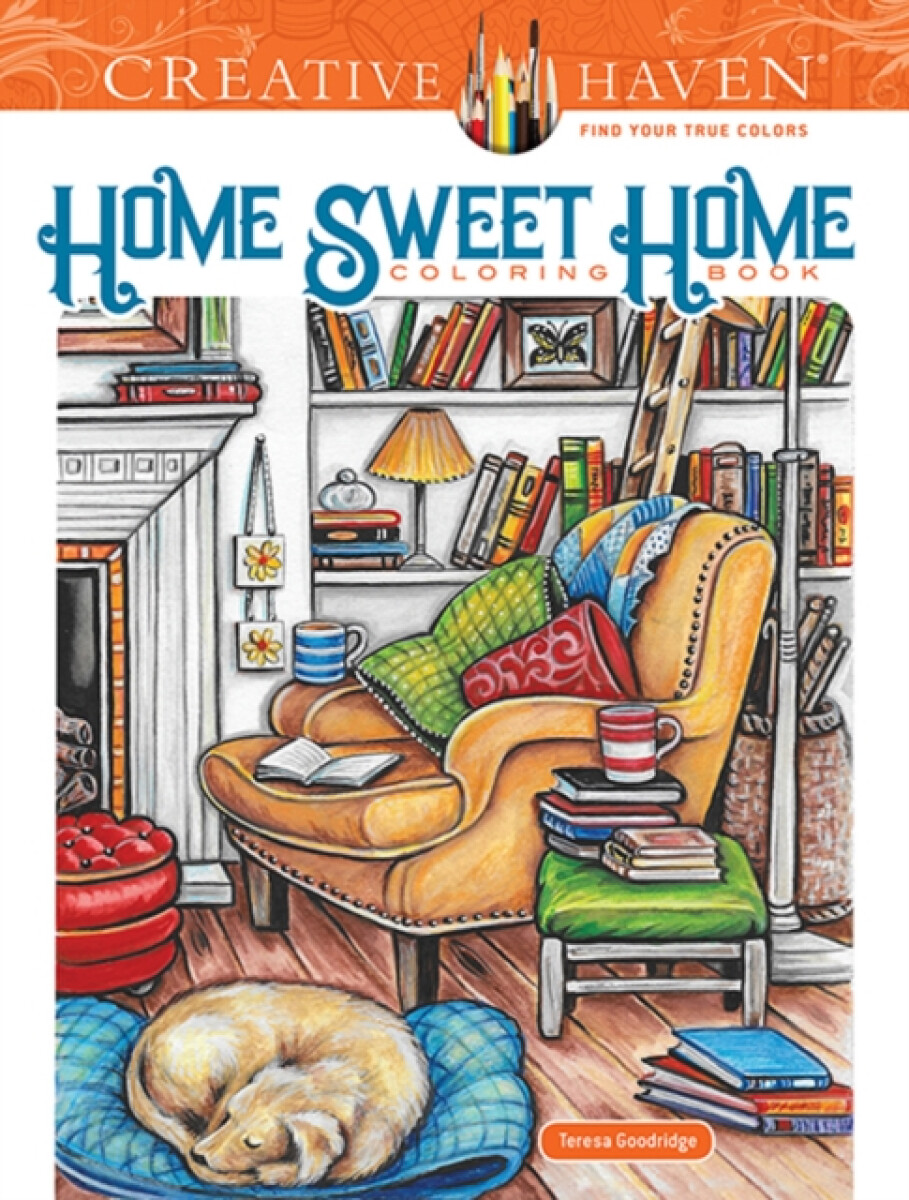 Kniha Creative Haven Home Sweet Home Coloring Book
