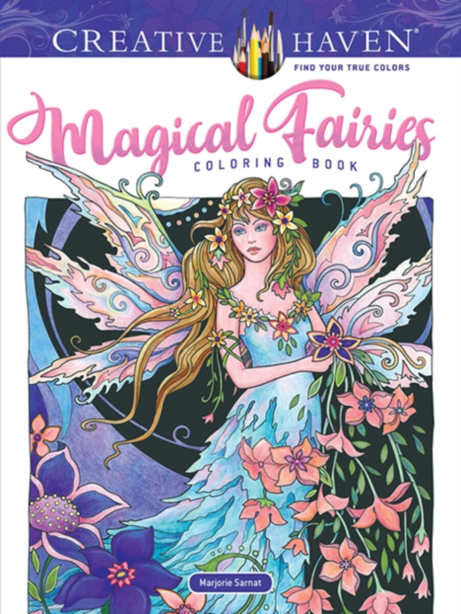 Kniha Creative Haven Magical Fairies Coloring Book