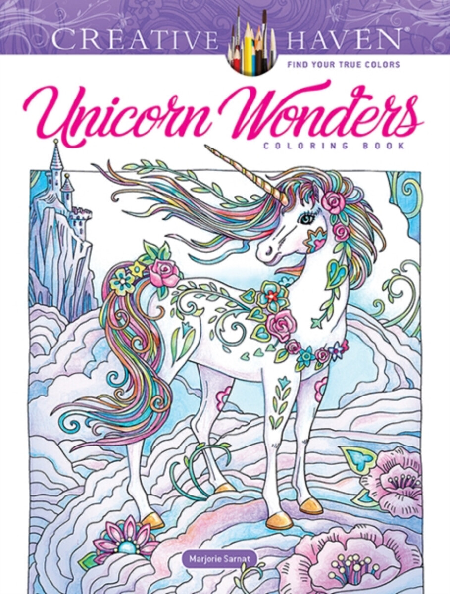 Kniha Creative Haven Unicorn Wonders Coloring Book