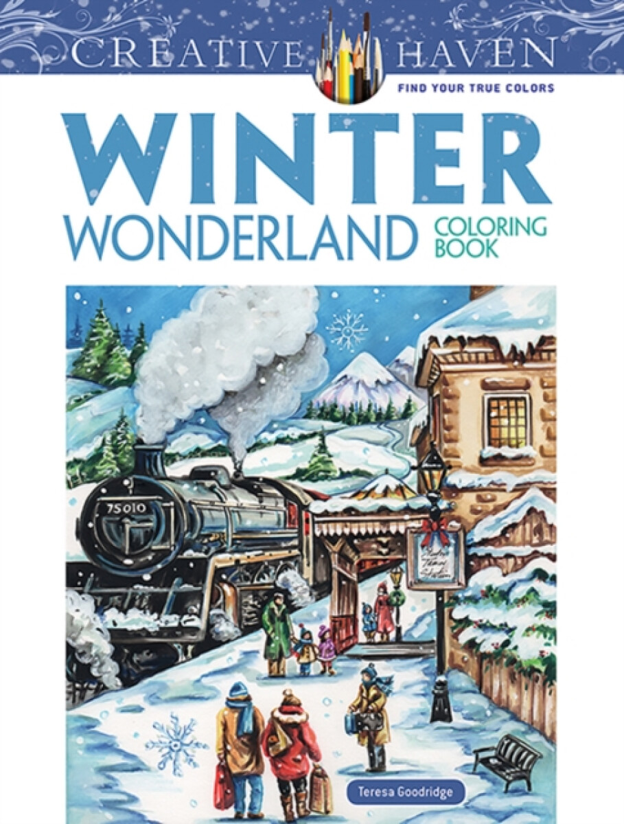 Kniha Creative Haven Winter Wonderland Coloring Book