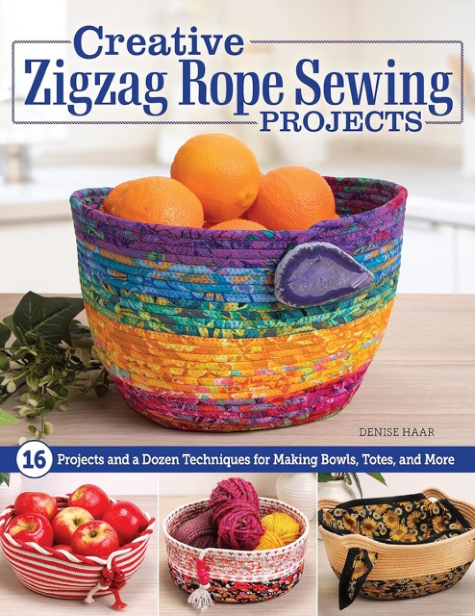 Kniha Creative Zigzag Rope Sewing Projects