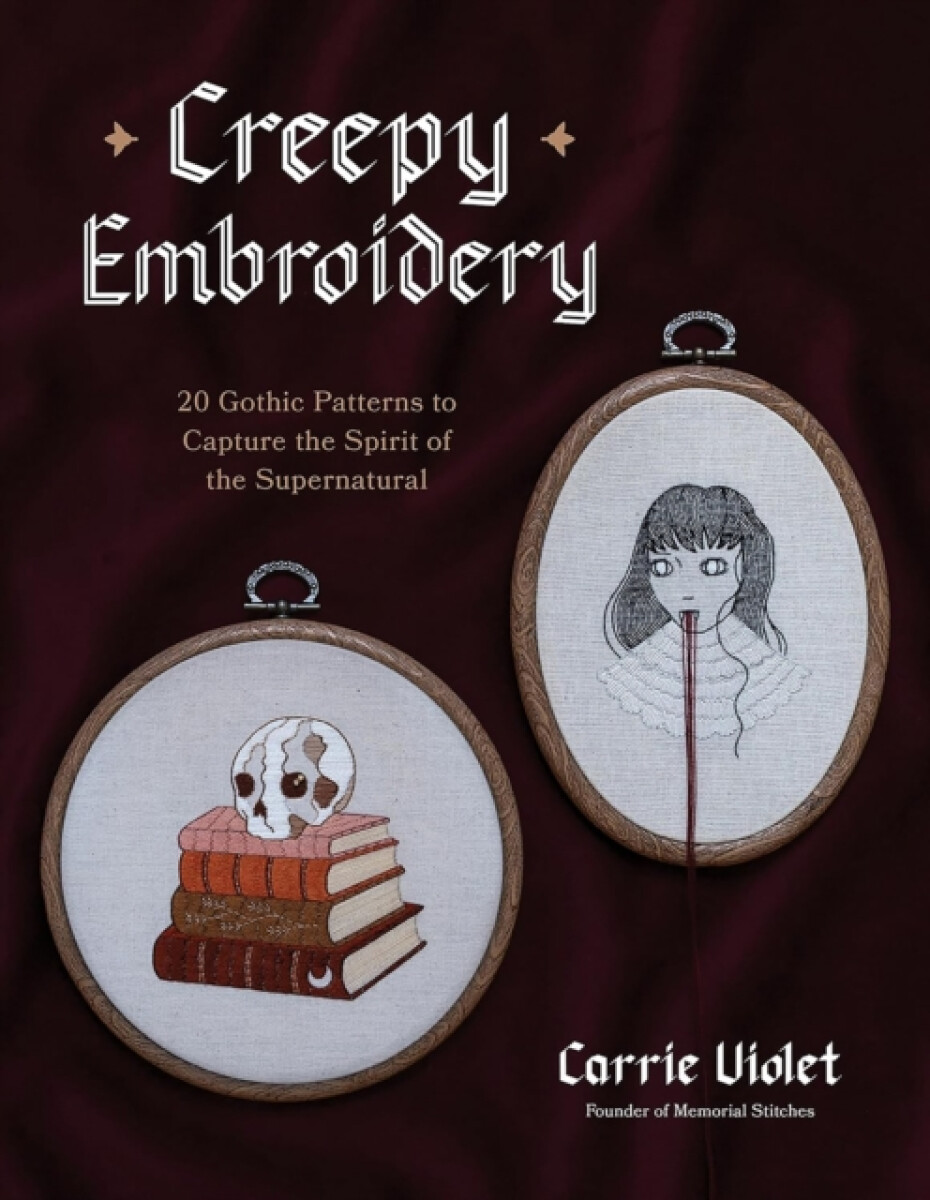 Kniha Creepy Embroidery