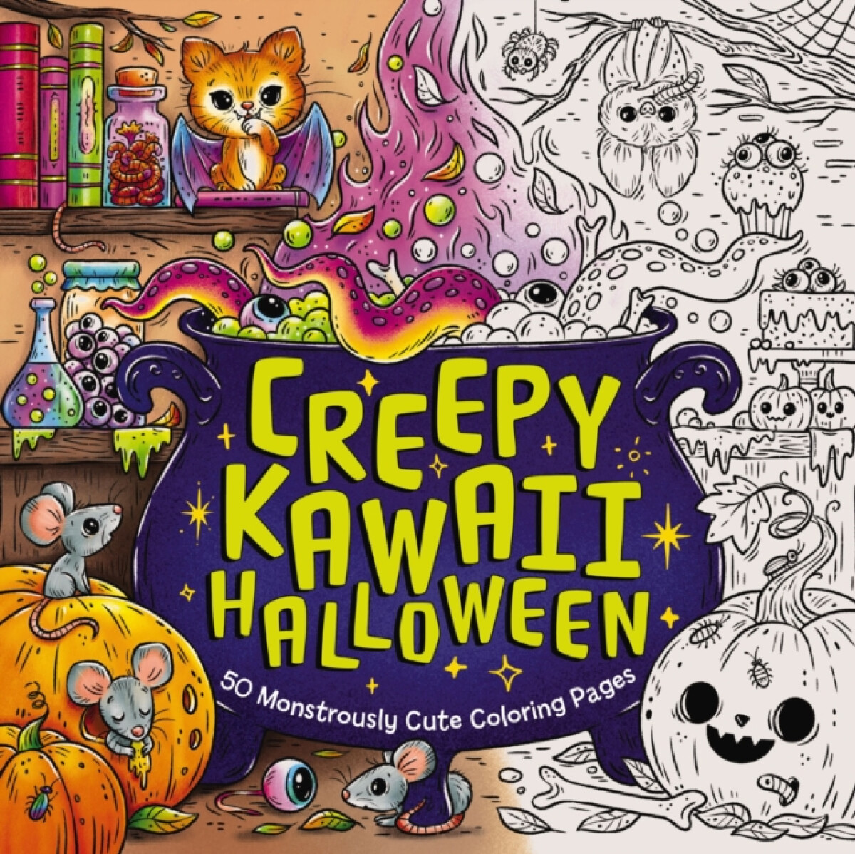 Levně Creepy Kawaii Halloween - Editors of Cider Mill Press