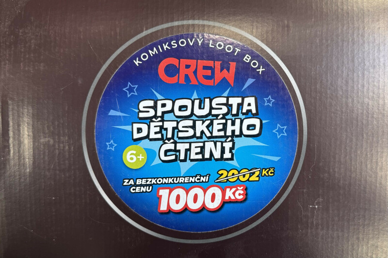 Kniha CREW Komiksový Loot Box