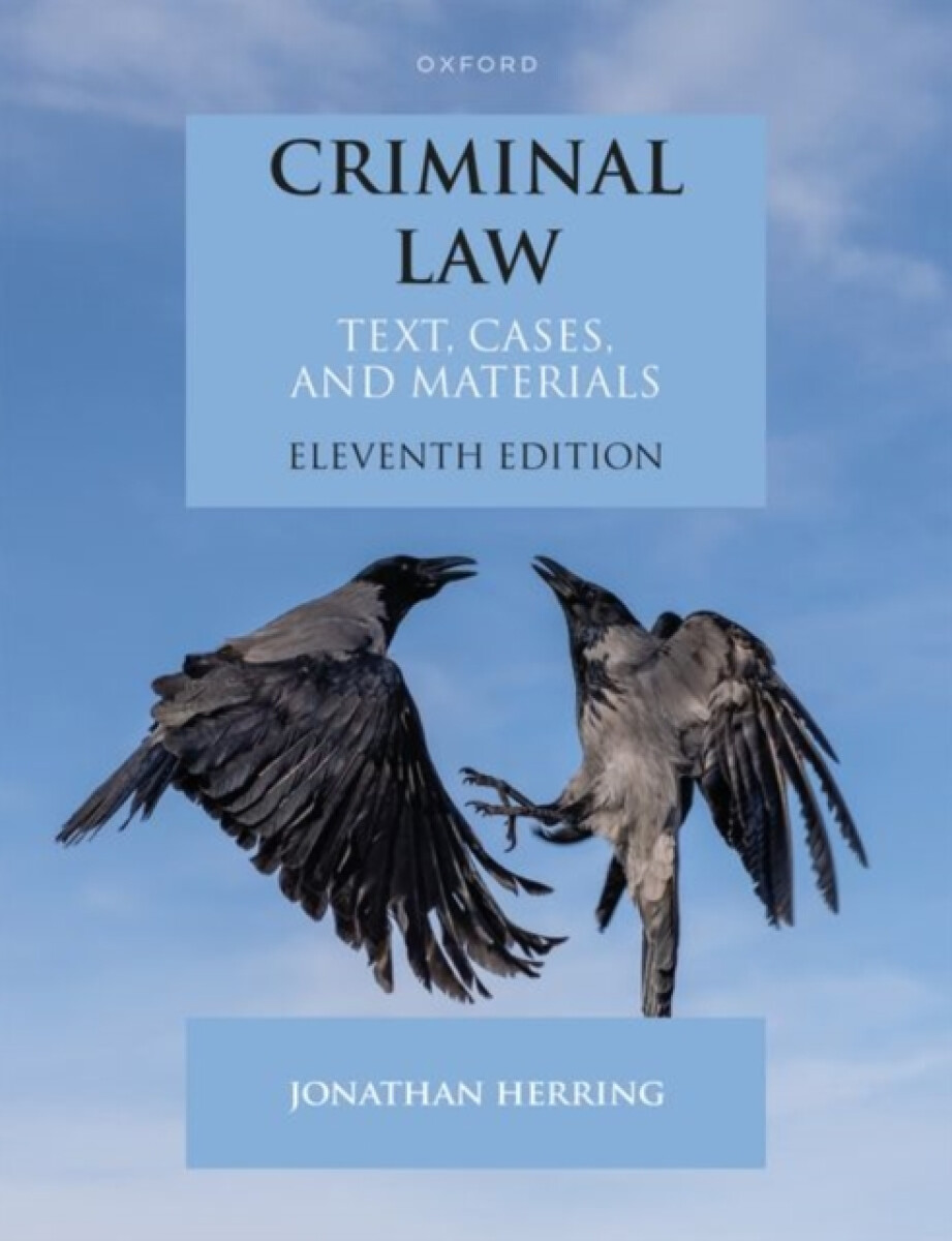 Kniha Criminal Law