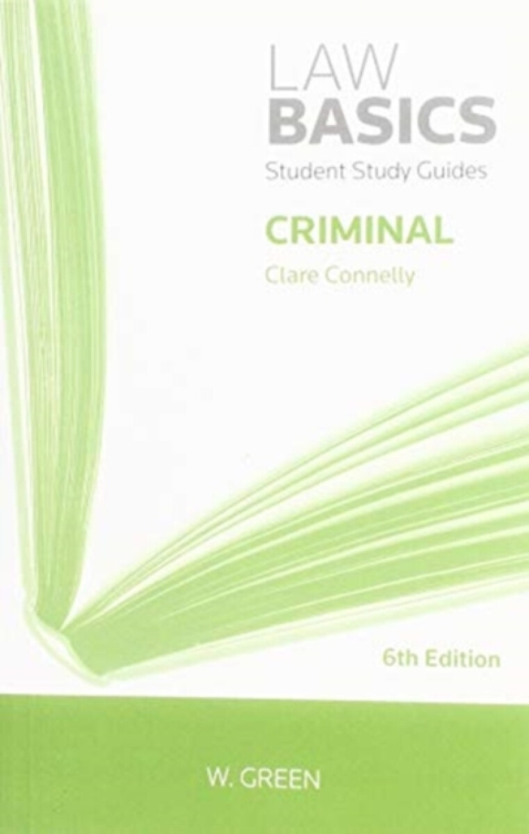 Kniha Criminal LawBasics