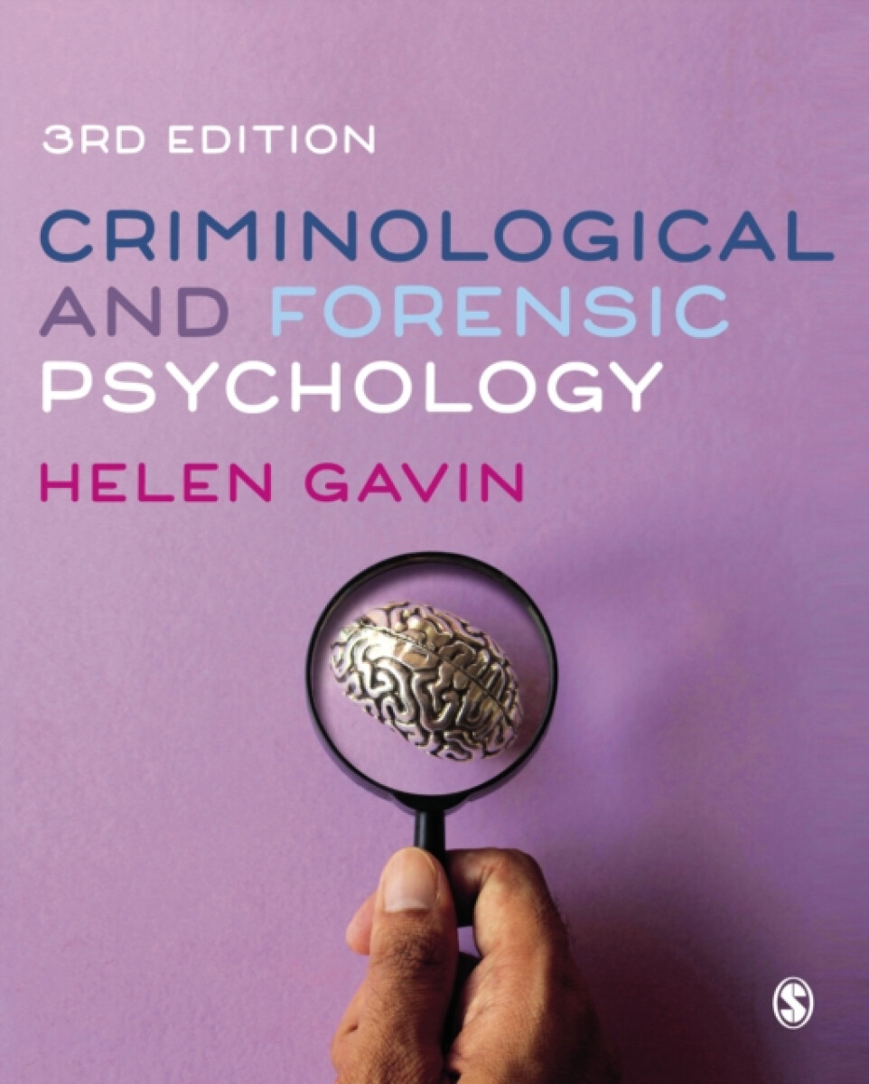 Kniha Criminological and Forensic Psychology
