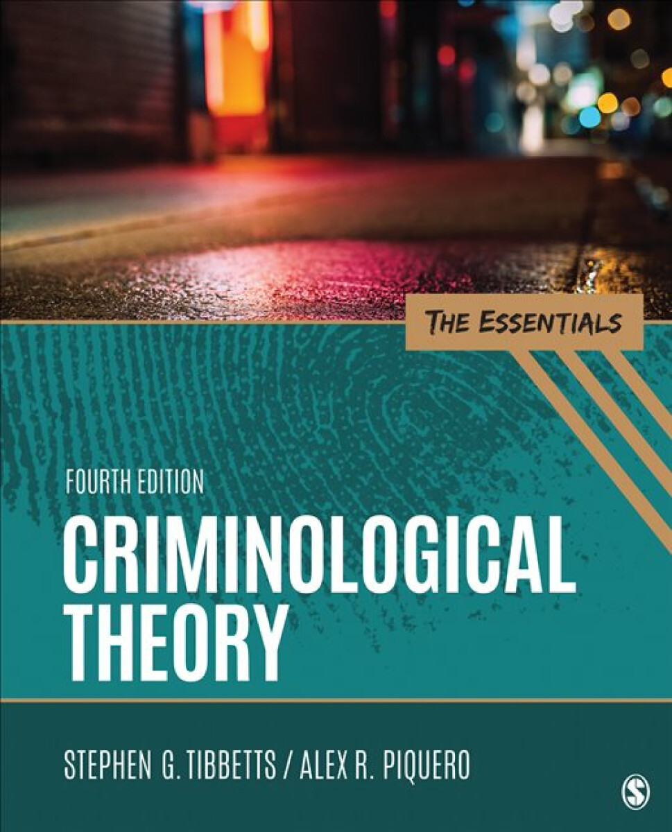Kniha Criminological Theory