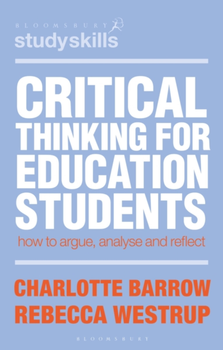 Kniha Critical Thinking for Education Students