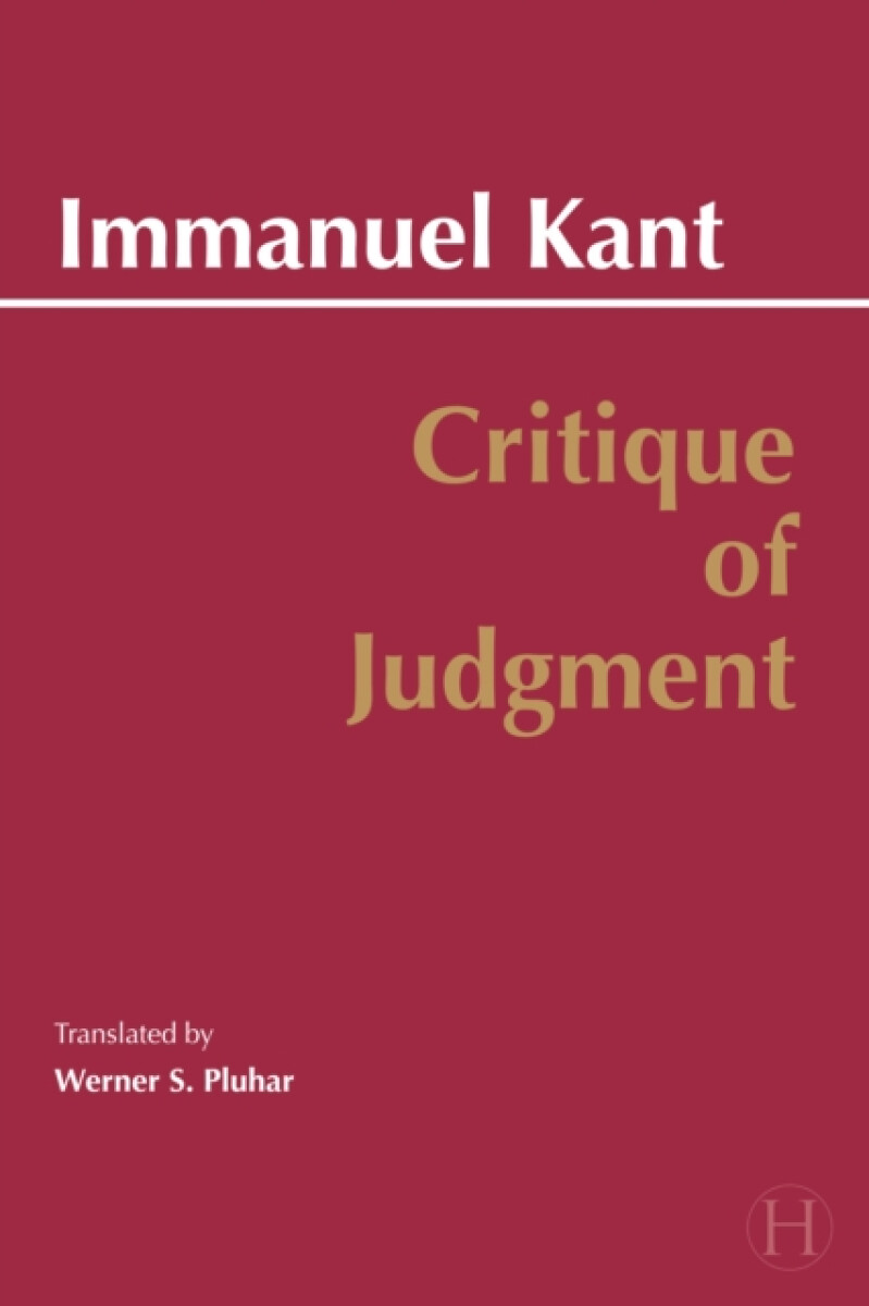 Kniha Critique of Judgment