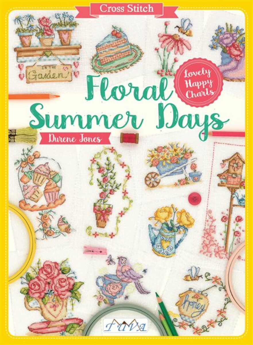 Kniha Cross Stitch: Floral Summer Days