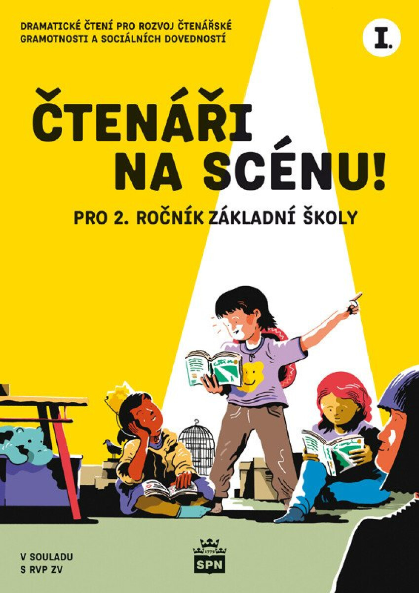 Kniha Čtenáři na scénu! I. pro 2. ročník ZŠ