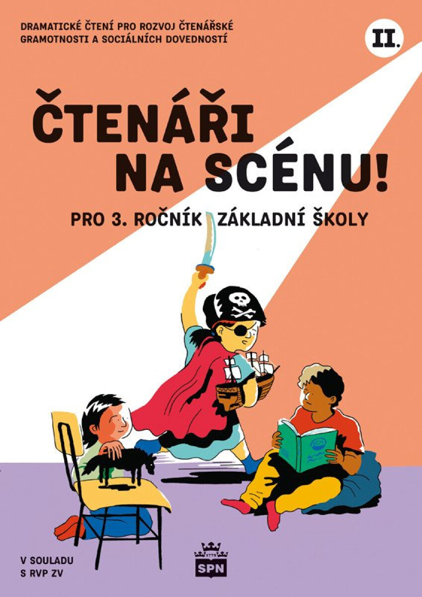Kniha Čtenáři na scénu II. pro 3. ročník ZŠ