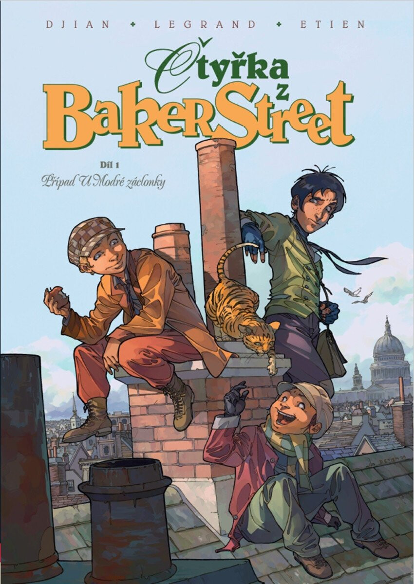 Kniha Čtyřka z Baker Street: Případ U Modré záclonky