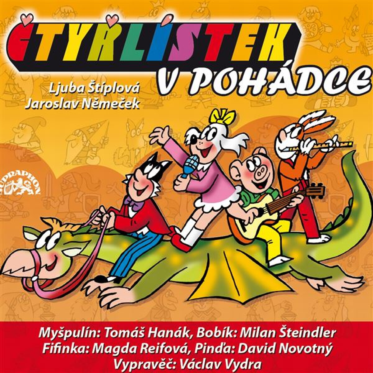 Levně Čtyřlístek v pohádce - Ljuba Štíplová - audiokniha