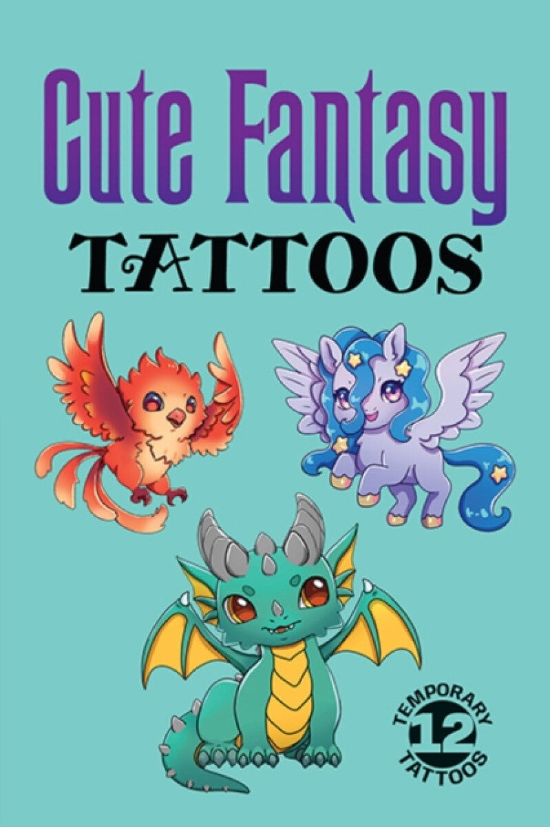 Kniha Cute Fantasy Tattoos