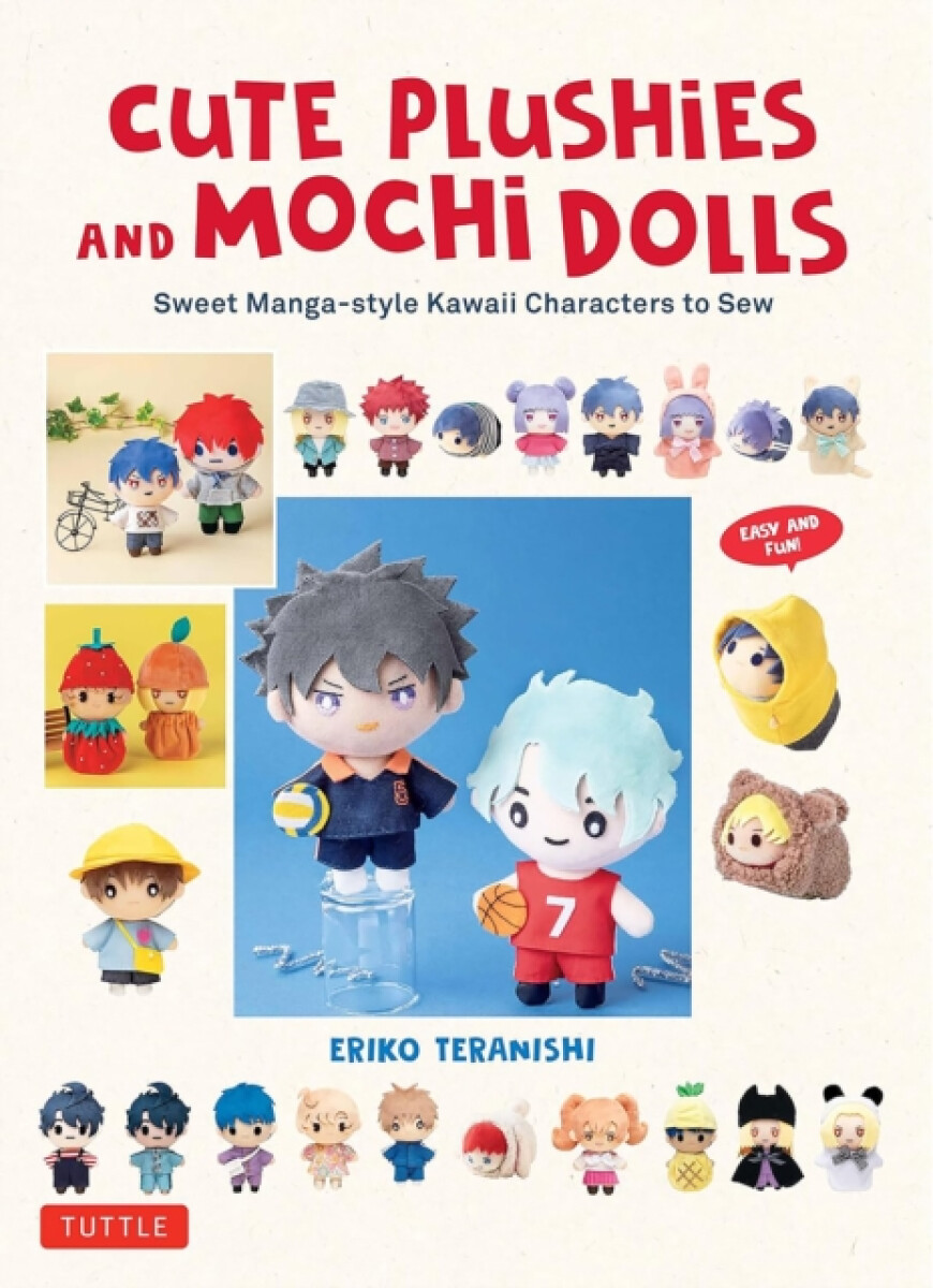 Kniha Cute Plushie and Mochi Dolls