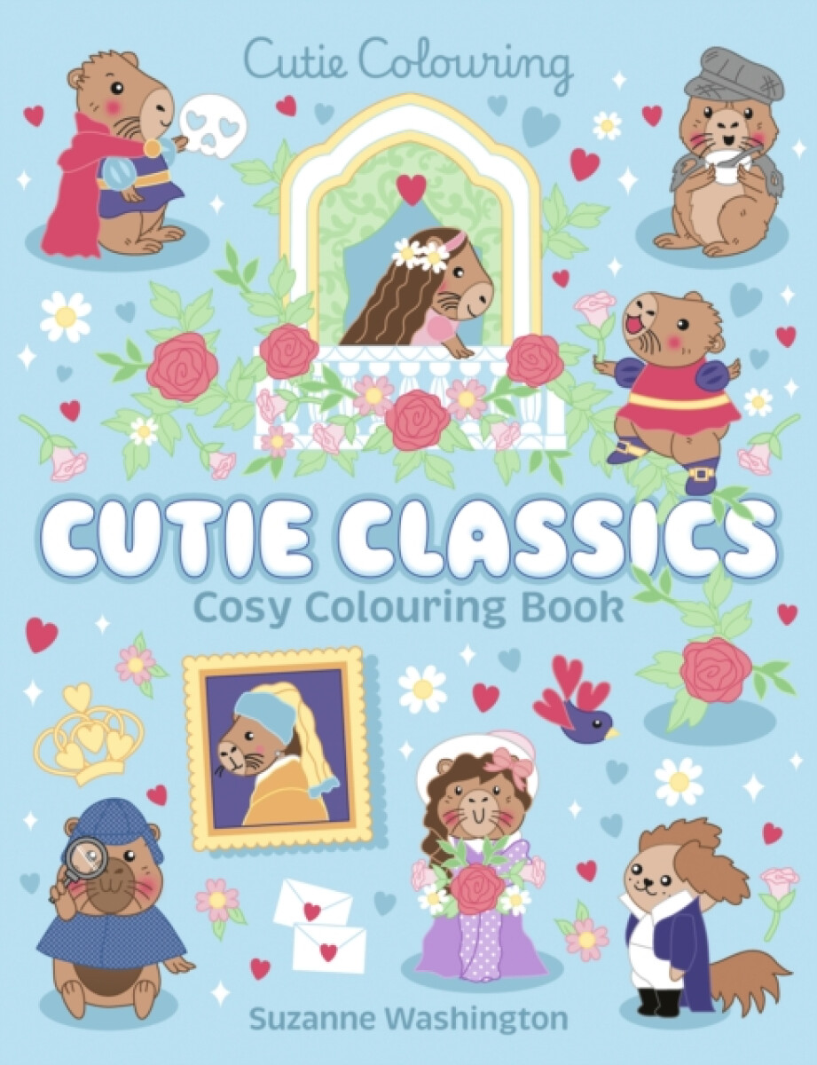Kniha Cutie Classics Cosy Colouring Book