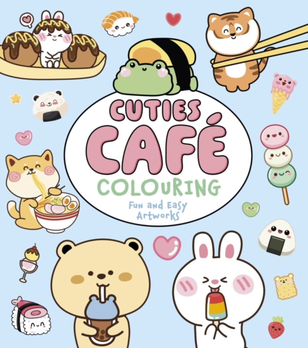 Cuties CafÃ© Colouring - Violet Peto
