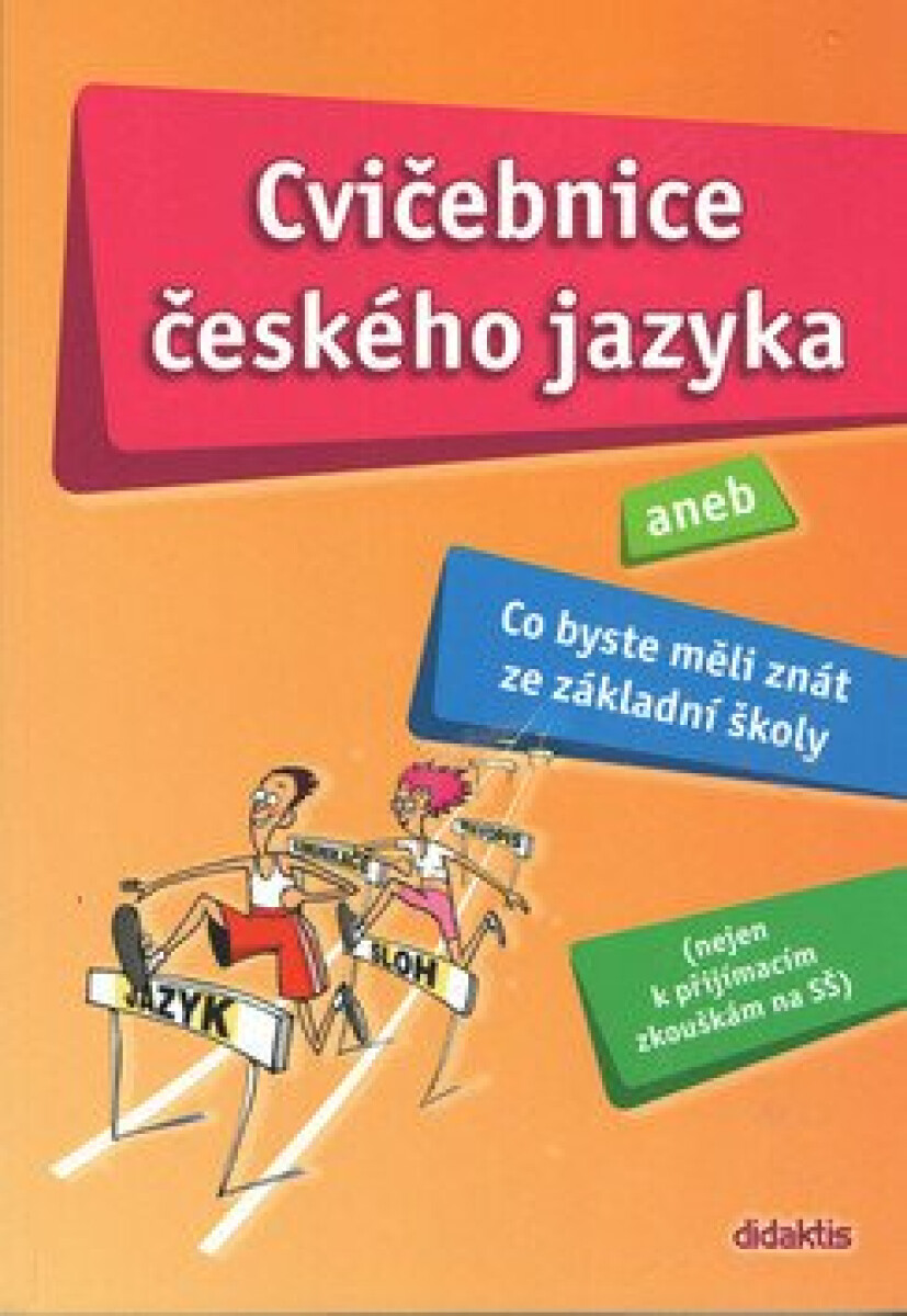 Kniha Cvičebnice českého jazyka