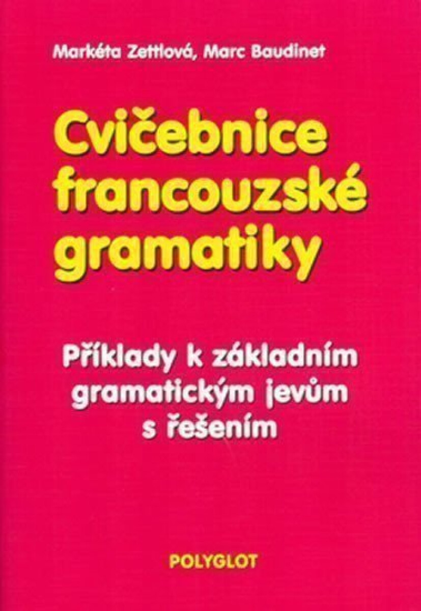 Kniha Cvičebnice francouzské gramatiky