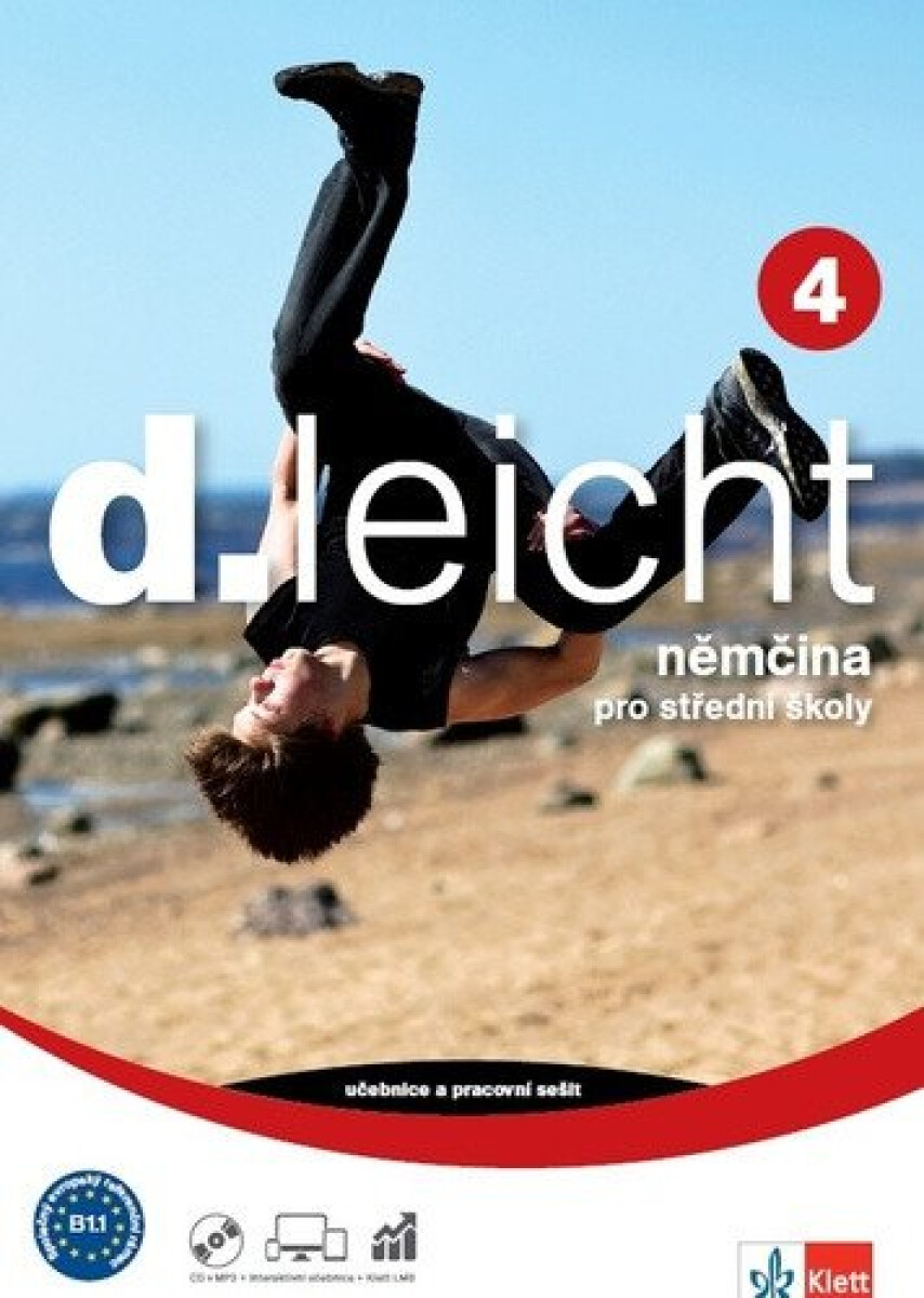 Kniha d.leicht 4 (B1) – učeb. s prac. seš.