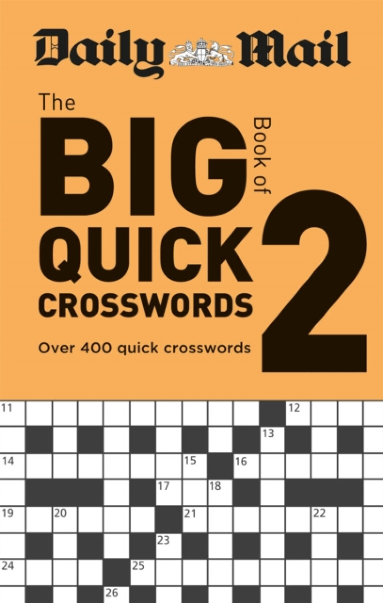 Kniha Daily Mail Big Book of Quick Crosswords Volume 2