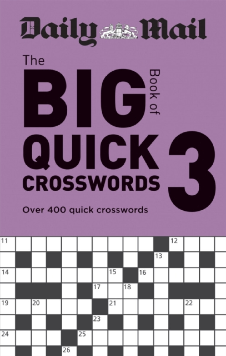 Kniha Daily Mail Big Book of Quick Crosswords Volume 3