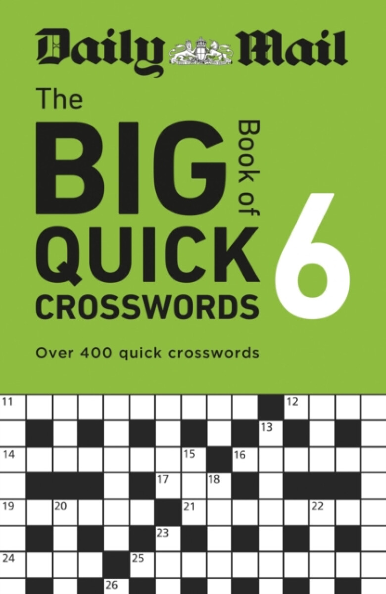 Kniha Daily Mail Big Book of Quick Crosswords Volume 6