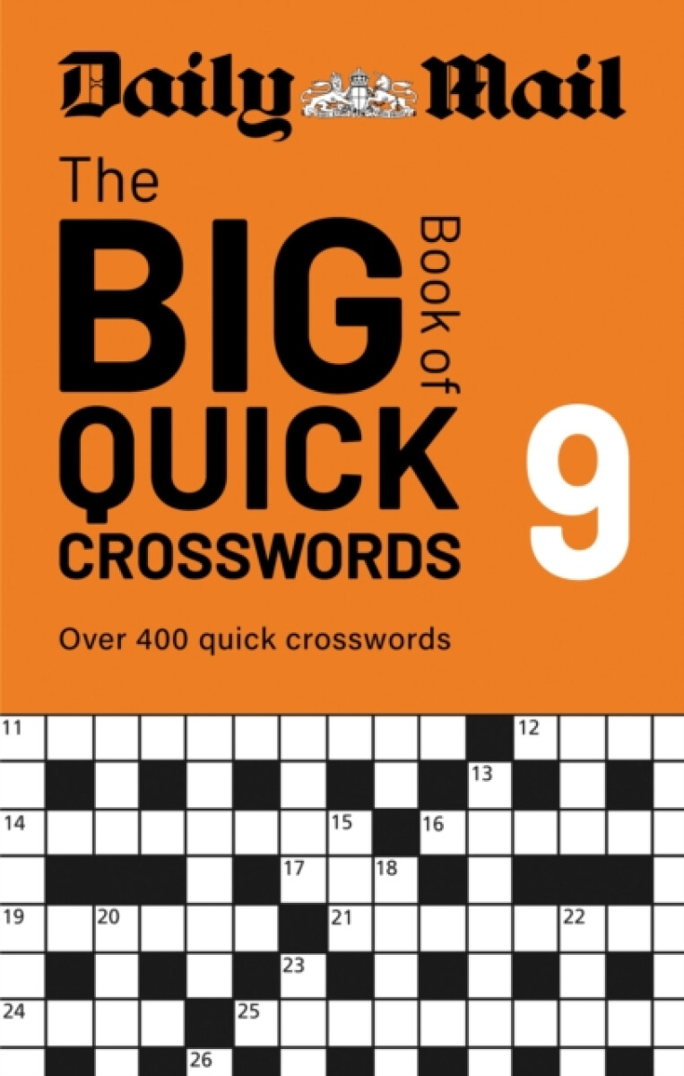 Kniha Daily Mail Big Book of Quick Crosswords Volume 9