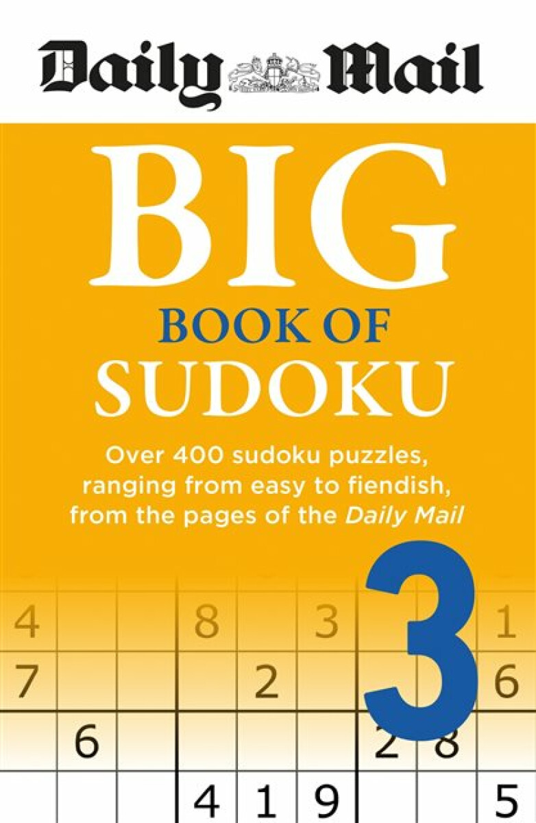 Kniha Daily Mail Big Book of Sudoku Volume 3