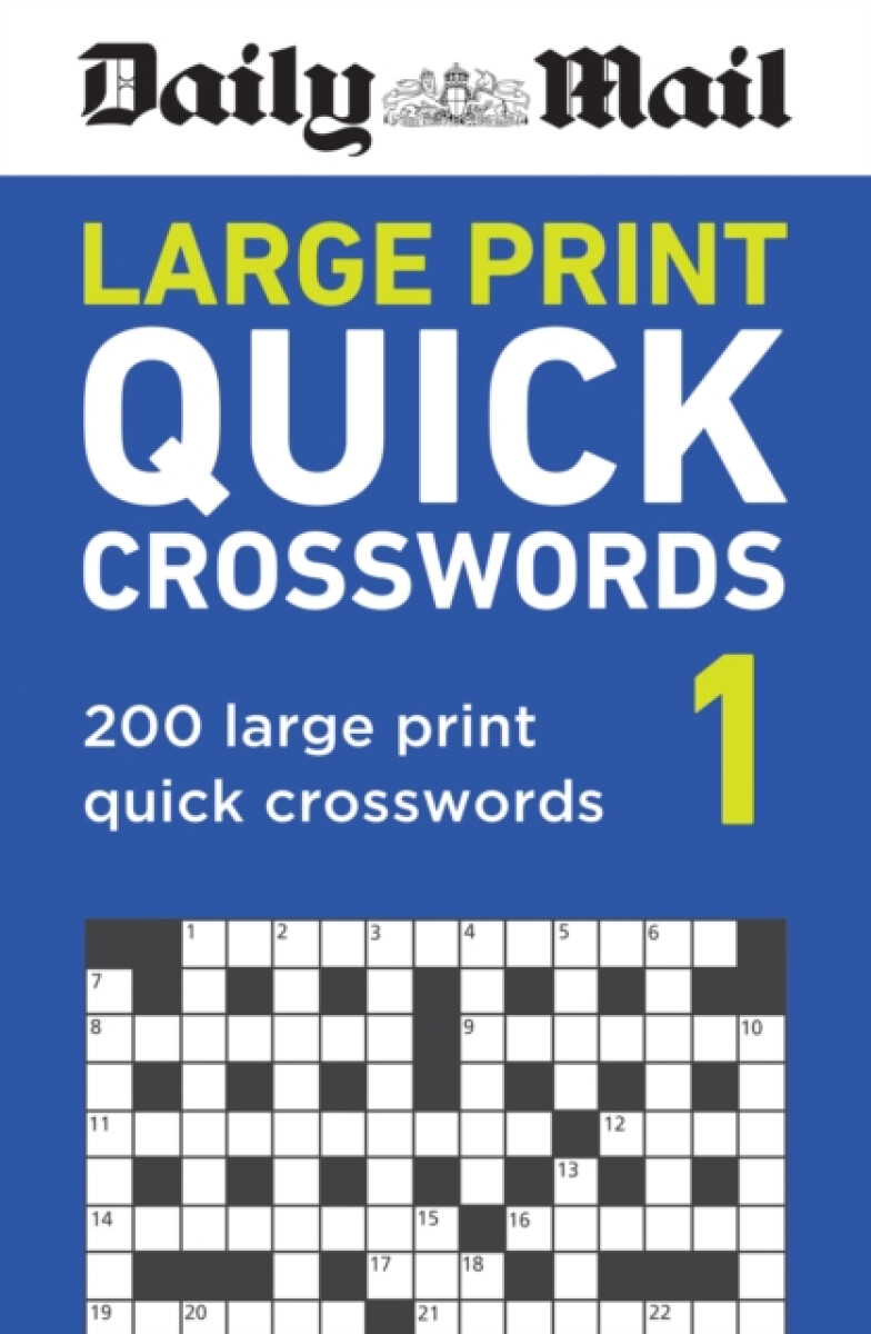 Kniha Daily Mail Large Print Quick Crosswords Volume 1