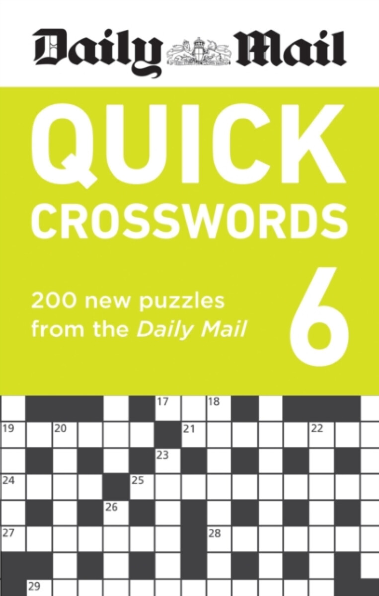 Kniha Daily Mail Quick Crosswords Volume 6