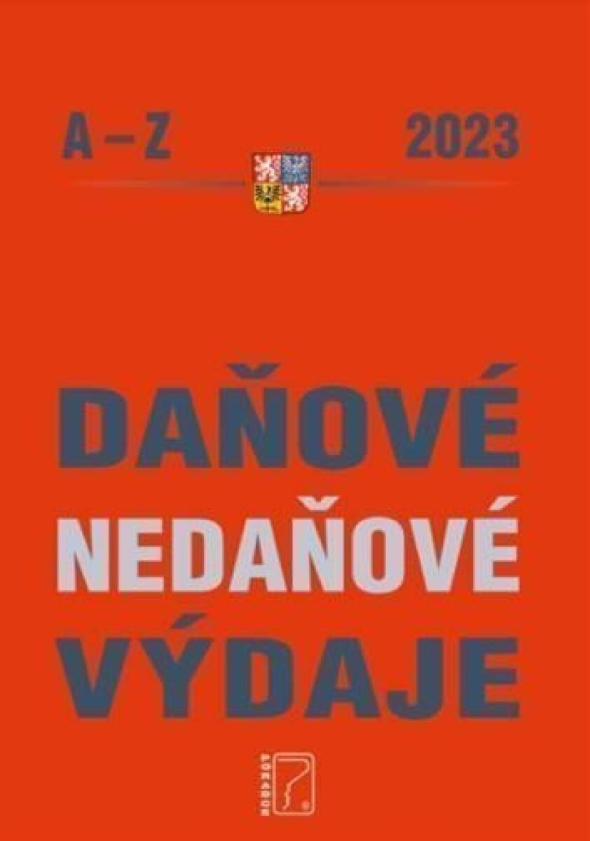 Kniha Daňové a nedaňové výdaje 2023