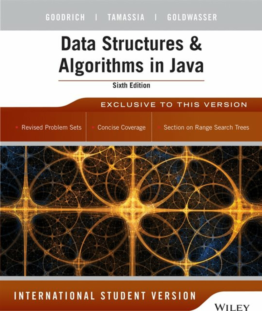 Kniha Data Structures and Algorithms in Java, International Student Version