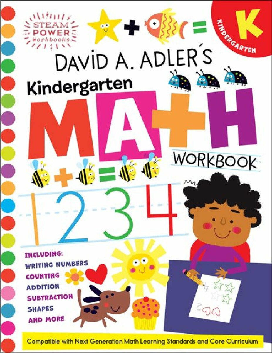 Kniha David A. Adler's Kindergarten Math Workbook
