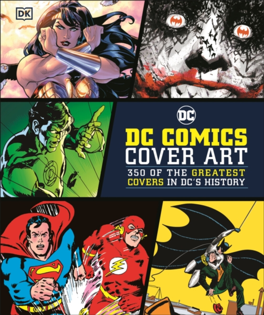 Kniha DC Comics Cover Art