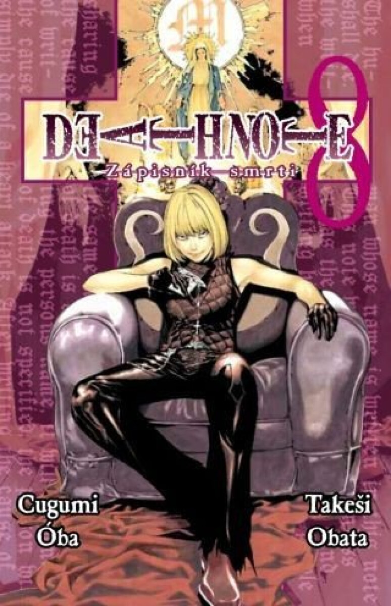 Kniha Death Note 8- Zápisník smrti