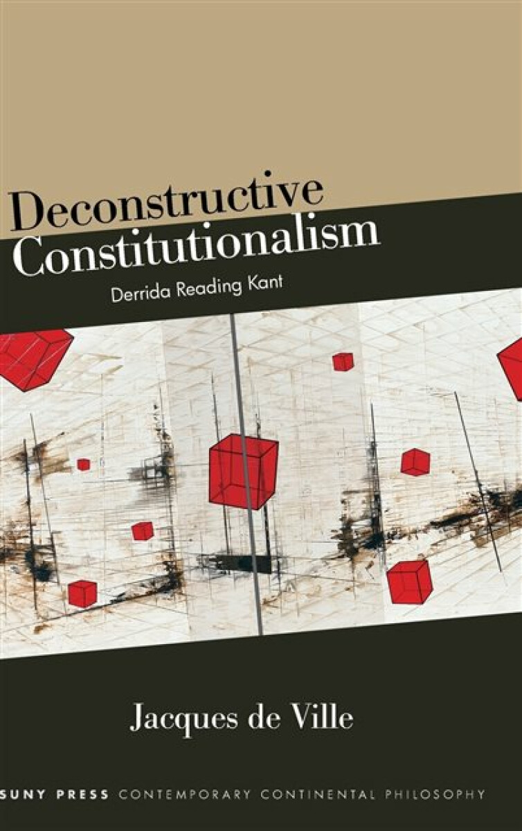 Kniha Deconstructive Constitutionalism